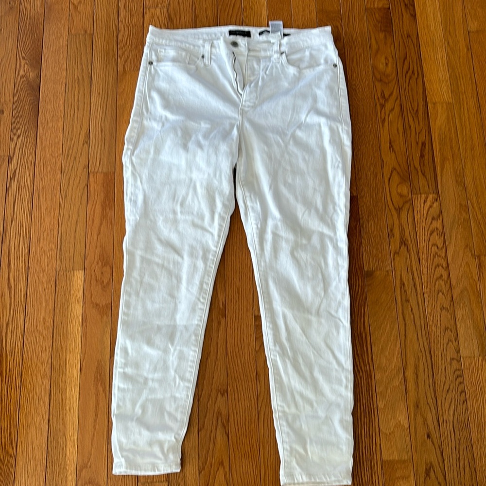 White Skinny Jeans Banana Republic